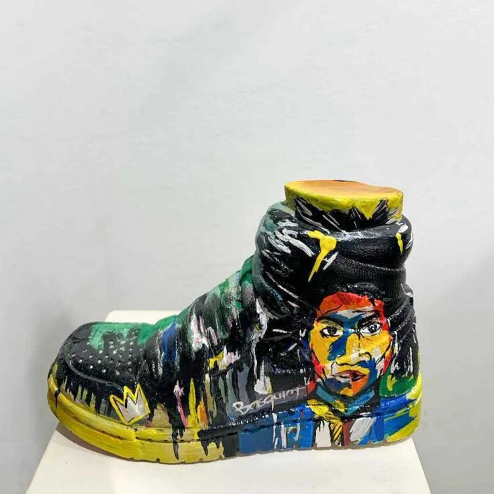 Basquiat’s OFF High Top. 6in. Limited 50 pcs