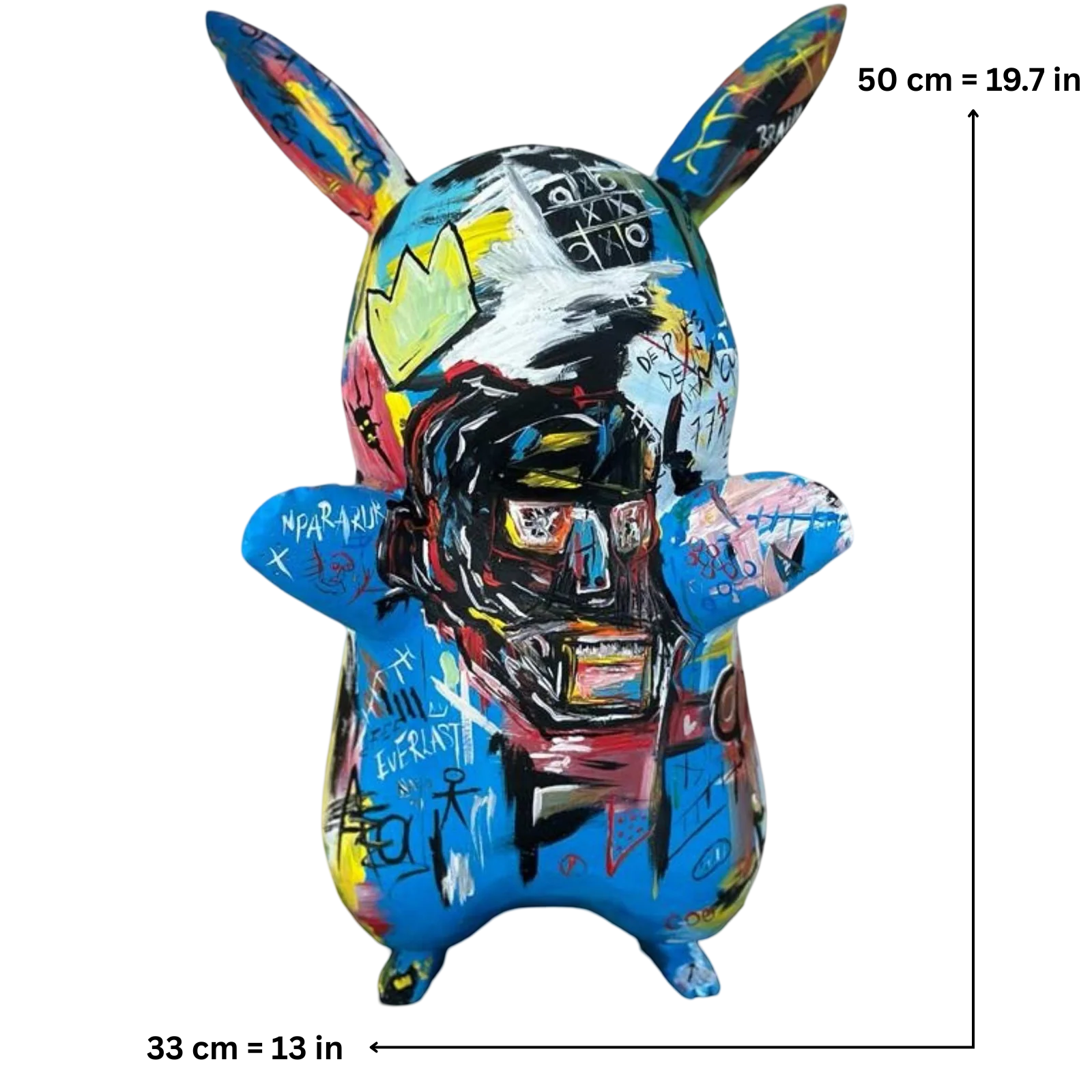 Basquiat‘s Pika. 20in. Limited 50 pcs
