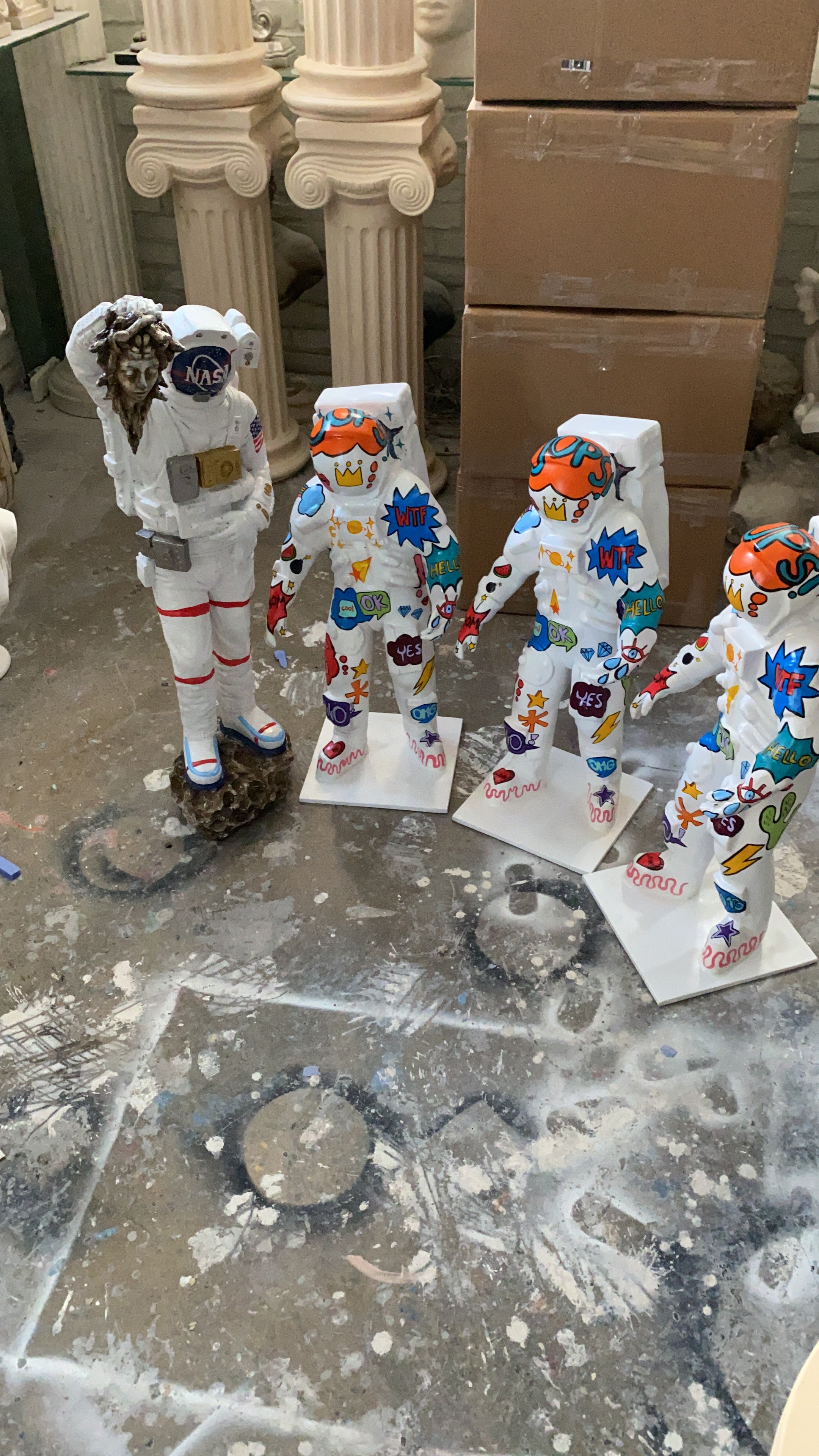 Cosmic Astronaut. 24in