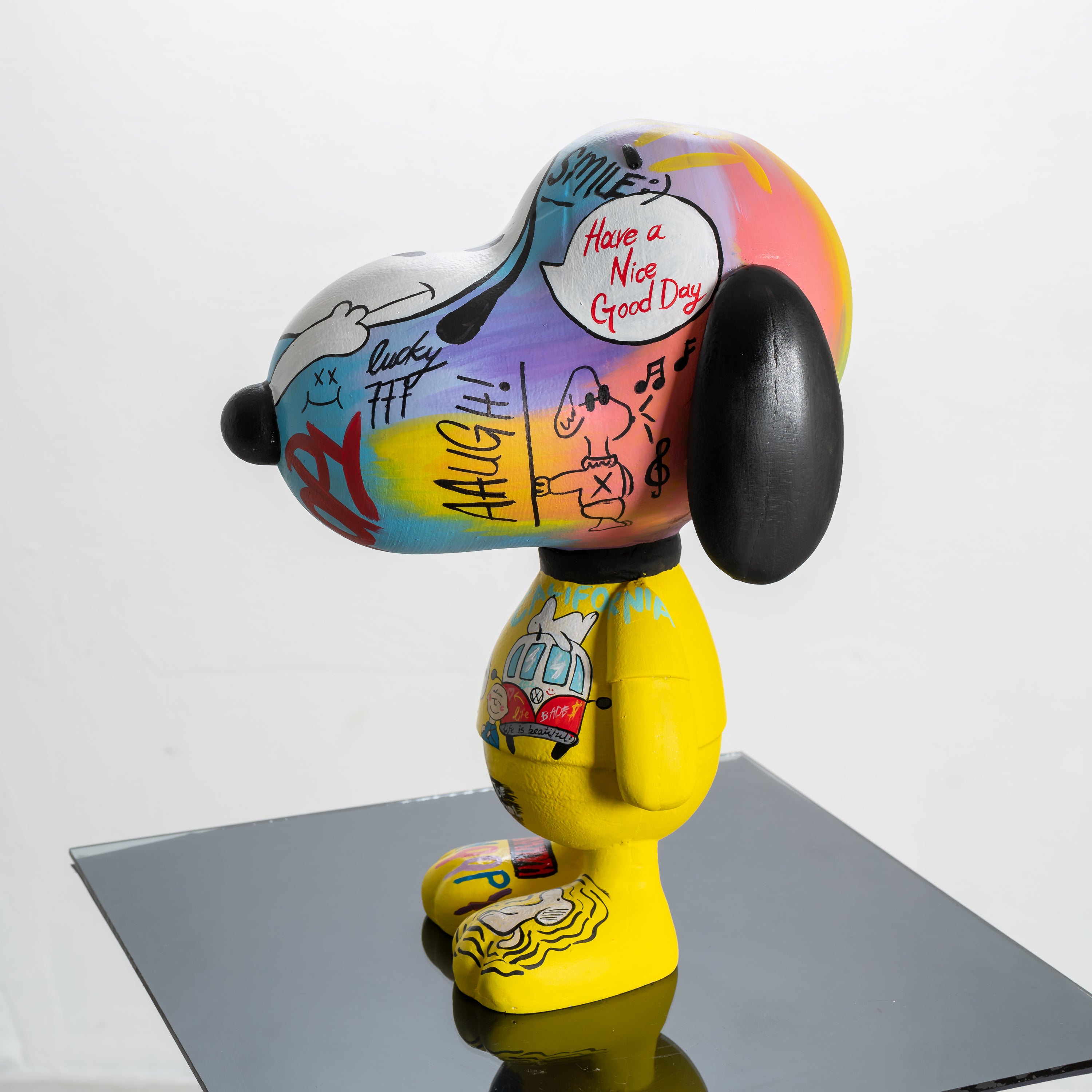 Graffiti Pup. 16in. Limited 50 pcs