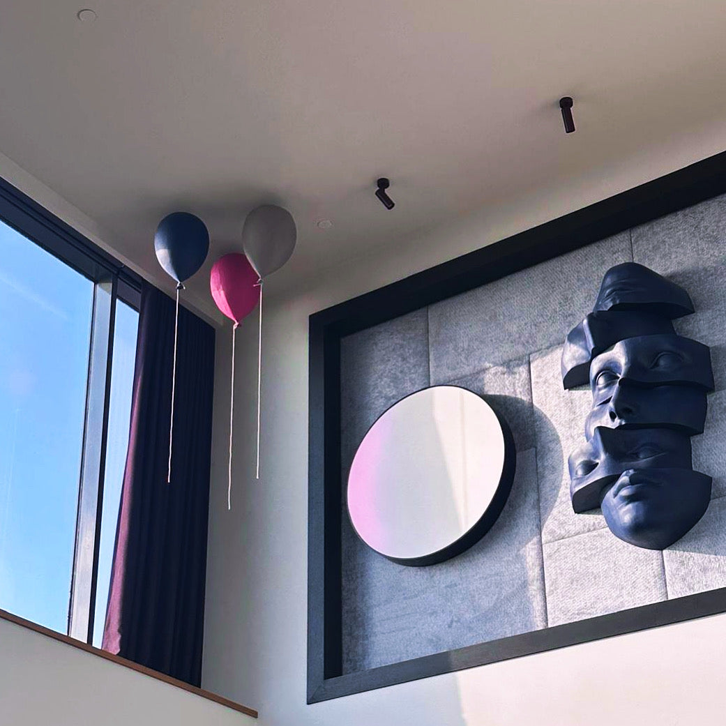 Roof Balloon Trio. 20in. Limited 50 pcs